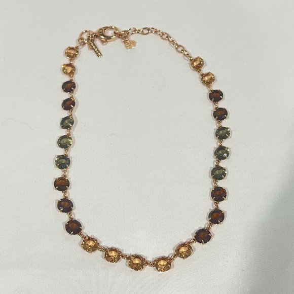 Lele Sadoughi Ombre Crystal Necklace - Picture 2 of 6